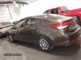 2017 Kia Forte LX with VIN 3KPFK4A71HE056667, listed as a IAAI auction lot 42030307 with 99,320 mi miles. Bid and sale history available at carsss.com. Image 14.