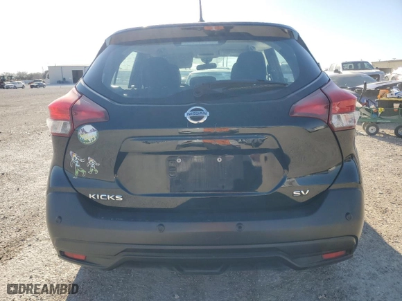 2020 Nissan Kicks SV with VIN 3N1CP5CV5LL517785, listed as a Copart auction lot 48407395 with 109,275 mi miles and Salvage Title. Bid and sale history available at carsss.com. Image 6.