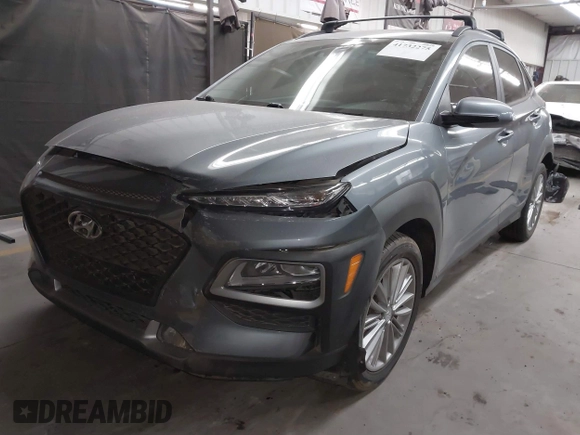 2020 Hyundai Kona SEL Plus with VIN KM8K6CAA7LU479400, listed as a IAAI auction lot 41732275 with 59,911 mi miles. Bid and sale history available at carsss.com. Image 17.