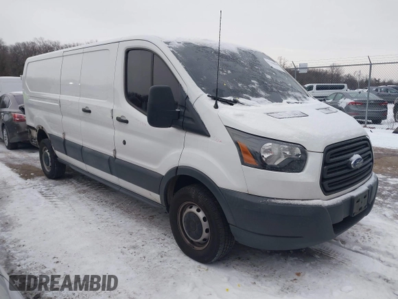 2016 Ford Transit Cargo z VIN 1FTYR2ZM7GKA78803, wystawiony jako IAAI lot #41364048 z przebiegiem 118 833 mil mil oraz . Historia ofert i sprzedaży dostępna na DreamBid. Obrazek 1.