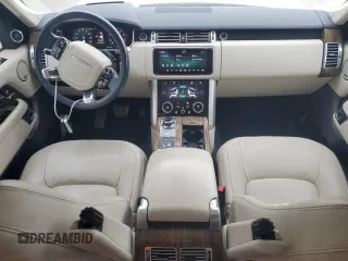 2018 Land Rover Range Rover with VIN SALGS2REXJA500285, listed as a Copart auction lot 46213465 with 44,603 mi miles and Salvage title. Bid and sale history available at DreamBid. Image 8.