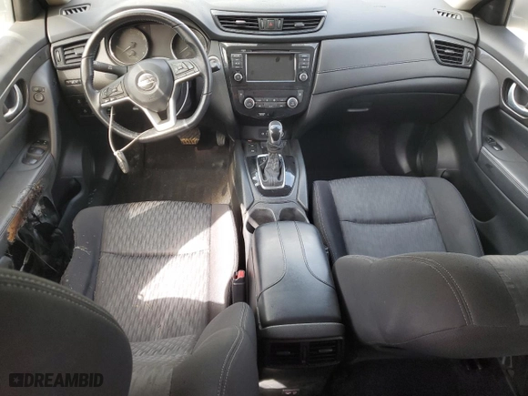 2019 Nissan Rogue SV with VIN JN8AT2MV2KW395803, listed as a Copart auction lot 53072435 with 82,839 mi miles and Non Repairable. Bid and sale history available at carsss.com. Image 8.