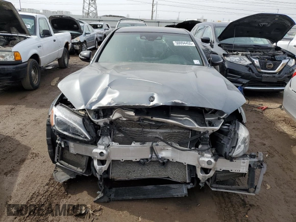 2018 Mercedes-Benz C 63 AMG with VIN 55SWF8GB6JU255249, listed as a Copart auction lot 50094455 with 61,693 mi miles and Salvage title. Bid and sale history available at DreamBid. Image 5.