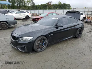 2015 BMW M4 with VIN WBS3R9C51FK330380, listed as a Copart auction lot 71764224 with 126,040 mi miles and Salvage Title. Bid and sale history available at carsss.com. Image 1.