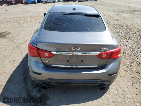 2014 Infiniti Q50 Premium z VIN JN1BV7AR1EM693471, wystawiony jako Copart lot #58991305 z przebiegiem 144 323 mil mil oraz Szkoda całkowita • Salvage title. Historia ofert i sprzedaży dostępna na DreamBid. Obrazek 6.