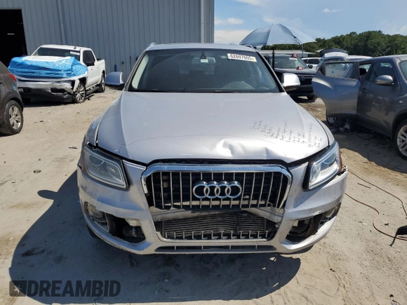 2016 Audi Q5 Premium Plus with VIN WA1L2AFPXGA142162, listed as a Copart auction lot 62697655 with 160,510 mi miles and Salvage title. Bid and sale history available at DreamBid. Image 5.