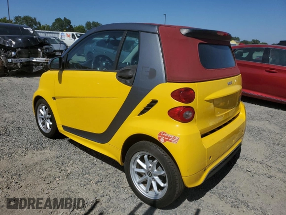2015 Smart fortwo with VIN WMEEK9AA3FK828490, listed as a Copart auction lot 56055865 with Not Provided miles and Clean Title. Bid and sale history available at DreamBid. Image 2.
