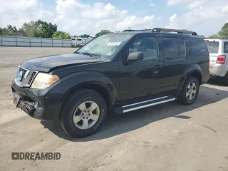2010 Nissan Pathfinder SE with VIN 5N1AR1NB0AC630249, listed as a Copart auction lot 63327905 with 119,913 mi miles and Salvage title. Bid and sale history available at DreamBid. Image 1.