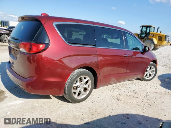 2018 Chrysler Pacifica Touring Plus with VIN 2C4RC1FG3JR125624, listed as a Copart auction lot 55962635 with 99,806 mi miles and Salvage title. Bid and sale history available at DreamBid. Image 3.