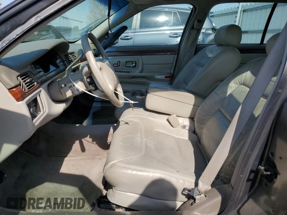 1998 Cadillac DeVille with VIN 1G6KD54Y4WU789008, listed as a Copart auction lot 48791445 with 58,335 mi miles and Salvage Title. Bid and sale history available at carsss.com. Image 7.
