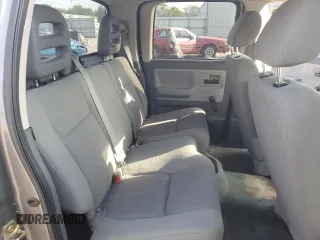 2006 Dodge Dakota ST with VIN 1D7HE28K36S595242, listed as a Copart auction lot 51348695 with 110,602 mi miles and Salvage Title. Bid and sale history available at carsss.com. Image 10.