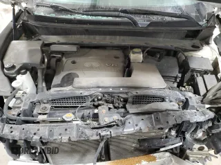 2013 Infiniti JX35 with VIN 5N1AL0MM6DC337958, listed as a Copart auction lot 54516625 with 148,614 mi miles and Salvage Title. Bid and sale history available at DreamBid. Image 12.