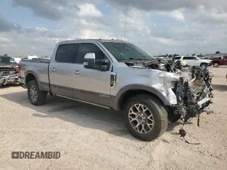 2021 Ford Super Duty F-250 SRW XL with VIN 1FT8W2BT8MEC78349, listed as a Copart auction lot 55433335 with 0 mi miles and Salvage Title. Bid and sale history available at carsss.com. Image 4.