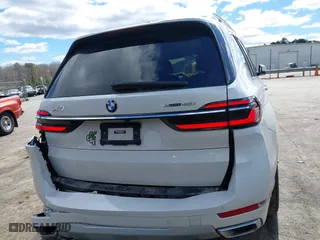 2023 BMW X7 xDrive40i with VIN 5UX23EM05P9R02428, listed as a IAAI auction lot 41695731 with 34,287 mi miles. Bid and sale history available at carsss.com. Image 16.