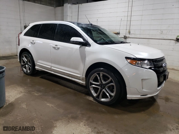 2013 Ford Edge Sport with VIN 2FMDK4AK4DBE19715, listed as a Copart auction lot 51563695 with 102,723 mi miles and Salvage Title. Bid and sale history available at carsss.com. Image 4.