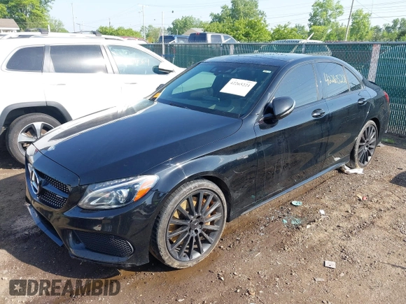 2017 Mercedes-Benz C 43 AMG z VIN 55SWF6EB4HU192587, wystawiony jako IAAI lot #42265221 z przebiegiem 87 243 mil mil oraz . Historia ofert i sprzedaży dostępna na DreamBid. Obrazek 18.