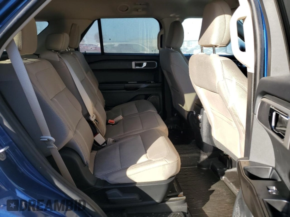 2022 Ford Explorer with VIN 1FMSK8BH4NGA00632, listed as a Copart auction lot 87356794 with 0 mi miles and Salvage Title. Bid and sale history available at carsss.com. Image 11.