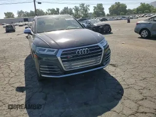 2018 Audi SQ5 Premium Plus with VIN WA1A4AFY6J2211473, listed as a Copart auction lot 60743074 with Not Provided miles and Salvage Title. Bid and sale history available at DreamBid. Image 12.