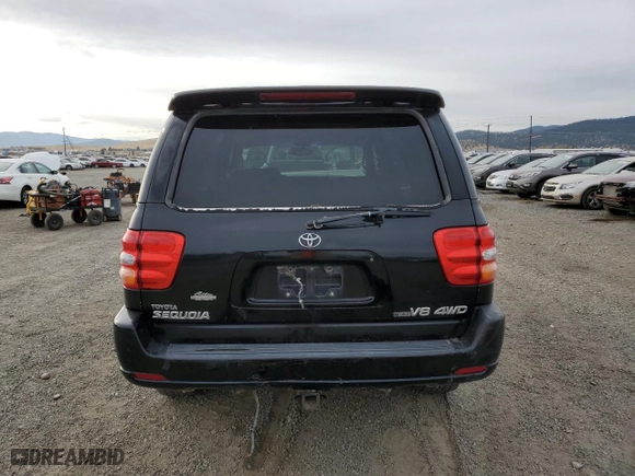 2002 Toyota Sequoia Limited with VIN 5TDBT48A12S088013, listed as a Copart auction lot 76388794 with 0 mi miles and Clean Title. Bid and sale history available at carsss.com. Image 6.