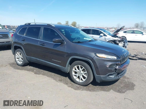 2017 Jeep Cherokee Latitude with VIN 1C4PJLCBXHW572714, listed as a IAAI auction lot 41861087 with 120,552 mi miles and . Bid and sale history available at DreamBid. Image 1.