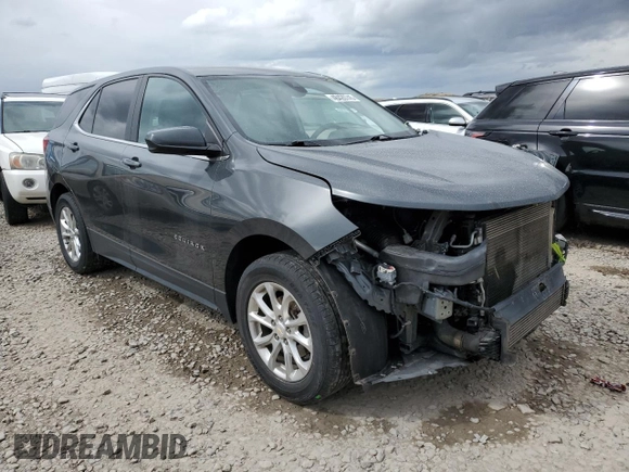 2021 Chevrolet Equinox LT with VIN 2GNAXUEV0M6147452, listed as a Copart auction lot 48420745 with 117,638 mi miles and Salvage Title. Bid and sale history available at DreamBid. Image 4.