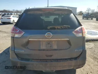 2015 Nissan Rogue S with VIN KNMAT2MV4FP517976, listed as a Copart auction lot 47590315 with 167,419 mi miles and Salvage Title. Bid and sale history available at DreamBid. Image 6.