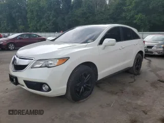 2015 Acura RDX Tech Pkg with VIN 5J8TB4H50FL024581, listed as a Copart auction lot 64684374 with 80,280 mi miles and Salvage Title. Bid and sale history available at carsss.com. Image 1.