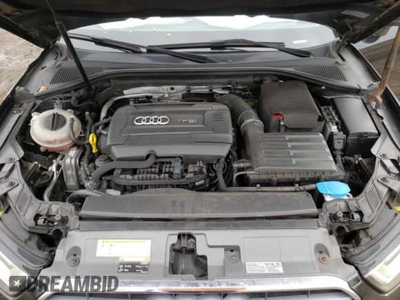 2015 Audi A3 1.8T Premium Plus with VIN WAUCCGFF9F1092525, listed as a Copart auction lot 49911583 with 90,168 mi miles. Bid and sale history available at carsss.com. Image 12.