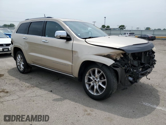 2014 Jeep Grand Cherokee Summit с VIN 1C4RJFJGXEC436797, выставлен на аукционе Copart как лот 60248595 с пробегом 156 395 миль миль и Списание • Salvage title. История ставок и продаж доступна на DreamBid. Изображение 4.