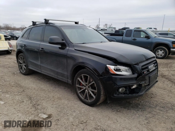 2016 Audi SQ5 Premium Plus with VIN WA1CCAFP8GA099812, listed as a Copart auction lot 36421943 with 85,244 mi miles. Bid and sale history available at carsss.com. Image 4.