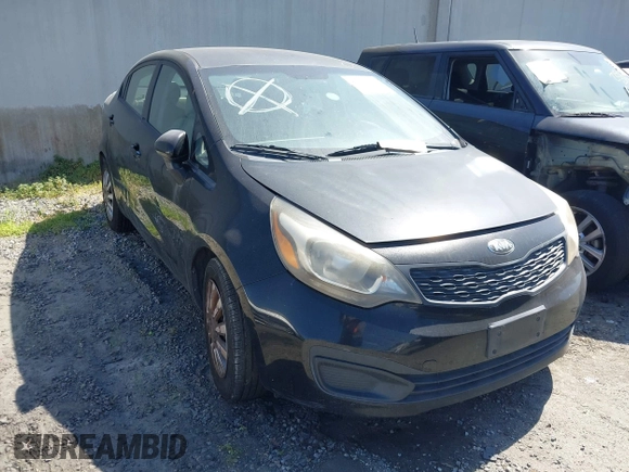 2013 Kia Rio LX with VIN KNADM4A30D6202570, listed as a IAAI auction lot 41215769 with Not Provided miles and . Bid and sale history available at DreamBid. Image 1.