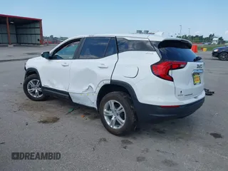 2021 GMC Terrain SLE with VIN 3GKALTEV6ML374255, listed as a IAAI auction lot 40129151 with 87,540 mi miles and . Bid and sale history available at carsss.com. Image 3.