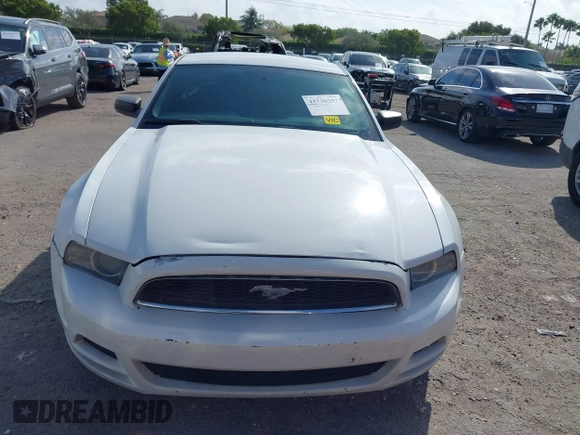 2014 Ford Mustang V6 with VIN 1ZVBP8AM1E5231243, listed as a IAAI auction lot 41730357 with 211,508 mi miles. Bid and sale history available at carsss.com. Image 12.