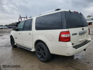 2007 Ford Expedition EL Limited with VIN 1FMFK20537LA01840, listed as a Copart auction lot 51716875 with 261,325 mi miles and Salvage Title. Bid and sale history available at carsss.com. Image 2.