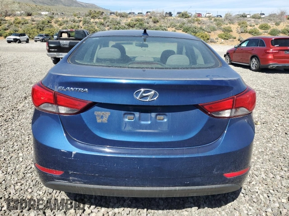 2015 Hyundai Elantra SE с VIN 5NPDH4AE4FH574236, выставлен на аукционе Copart как лот 56451415 с пробегом 146 139 миль миль и Списание • Salvage title. История ставок и продаж доступна на DreamBid. Изображение 6.