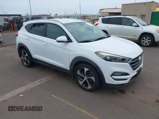 2016 Hyundai Tucson Limited with VIN KM8J33A22GU130857, listed as a IAAI auction lot 41821095 with 78,894 mi miles. Bid and sale history available at carsss.com. Image 1.