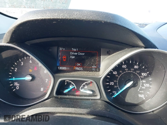 2017 Ford Escape Titanium with VIN 1FMCU9J98HUA04994, listed as a IAAI auction lot 41139988 with 136,989 mi miles. Bid and sale history available at carsss.com. Image 7.