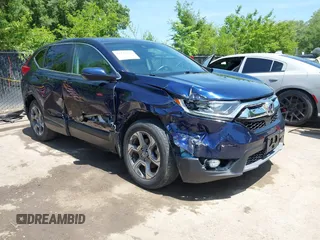 2019 Honda CR-V EX-L with VIN 5J6RW2H82KL020631, listed as a IAAI auction lot 42247283 with 35,602 mi miles and . Bid and sale history available at DreamBid. Image 1.