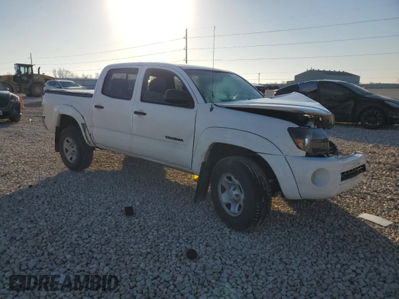 2009 Toyota Tacoma PreRunner with VIN 3TMJU62N09M071553, listed as a Copart auction lot 45350685 with 0 mi miles and Salvage Title. Bid and sale history available at carsss.com. Image 4.