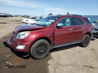 2016 Chevrolet Equinox LTZ z VIN 2GNALDEK2G1163798, wystawiony jako Copart lot #51755235 z przebiegiem Nie podano mil oraz Czysty tytuł • Clean title. Historia ofert i sprzedaży dostępna na DreamBid. Obrazek 1.