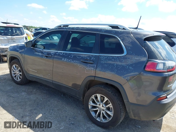 2021 Jeep Cherokee Latitude Lux with VIN 1C4PJMMX0MD235006, listed as a IAAI auction lot 42230915 with 76,264 mi miles and . Bid and sale history available at DreamBid. Image 3.