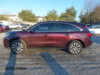 2015 Acura MDX Technology with VIN 5FRYD3H4XFB001083, listed as a IAAI auction lot 41213071 with 136,659 mi miles and . Bid and sale history available at DreamBid. Image 14.
