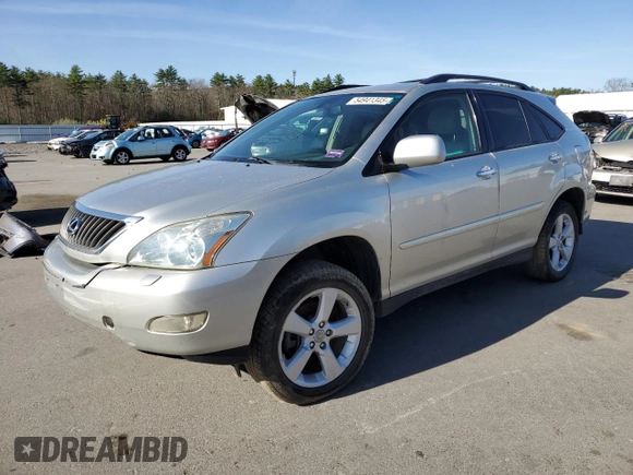2008 Lexus RX 350 with VIN JTJGK31U989850645, listed as a Copart auction lot 54941345 with 153,655 mi miles and Clean Title. Bid and sale history available at DreamBid. Image 1.