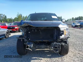 2018 Ford F-150 XL with VIN 1FTEW1E55JFC57989, listed as a IAAI auction lot 42395654 with 55,505 mi miles and . Bid and sale history available at DreamBid. Image 13.