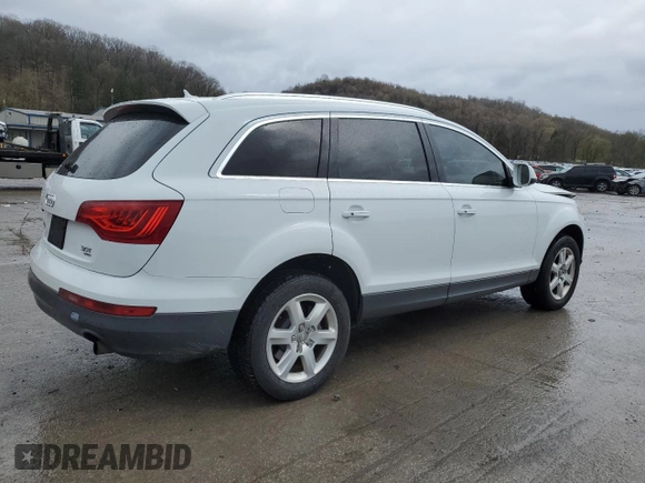 2014 Audi Q7 3.0T Premium Plus with VIN WA1LGAFE6ED005988, listed as a Copart auction lot 53306445 with 111,996 mi miles and Salvage Title. Bid and sale history available at carsss.com. Image 3.