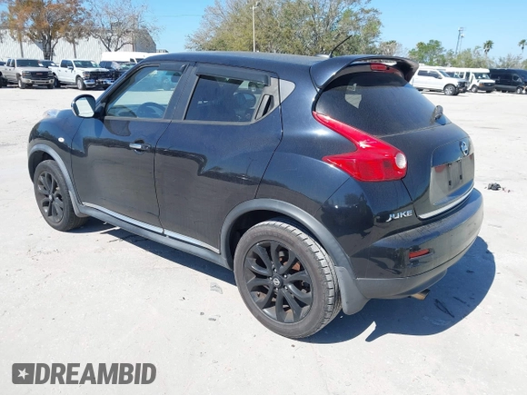 2013 Nissan Juke SV with VIN JN8AF5MV2DT211294, listed as a IAAI auction lot 41681782 with 154,566 mi miles. Bid and sale history available at carsss.com. Image 3.