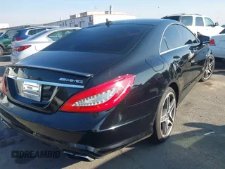 2012 Mercedes-Benz CLS-Class CLS 63 AMG with VIN WDDLJ7EB1CA053243, listed as a IAAI auction lot 41488058 with 113,835 mi miles. Bid and sale history available at carsss.com. Image 4.