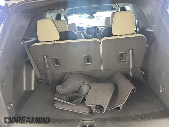 2022 Chevrolet Traverse LT Cloth with VIN 1GNERGKW4NJ158307, listed as a IAAI auction lot 42708260 with 60,990 mi miles and . Bid and sale history available at DreamBid. Image 44.