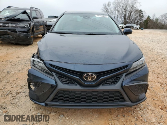 2021 Toyota Camry SE Nightshade with VIN 4T1G11AKXMU614761, listed as a Copart auction lot 48400705 with 115,395 mi miles and Salvage Title. Bid and sale history available at carsss.com. Image 5.