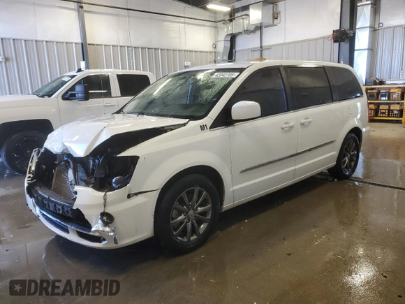 2014 Chrysler Town & Country S with VIN 2C4RC1HG0ER472251, listed as a Copart auction lot 42042705 with 89,303 mi miles and Clean Title. Bid and sale history available at carsss.com. Image 1.